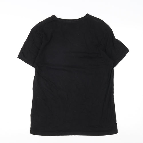 Cedar Wood State Men's Black M Band Graphic T-Shirt