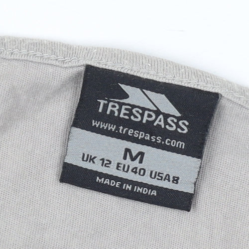 Trespass Women's Beige Geometric T-Shirt Size 12