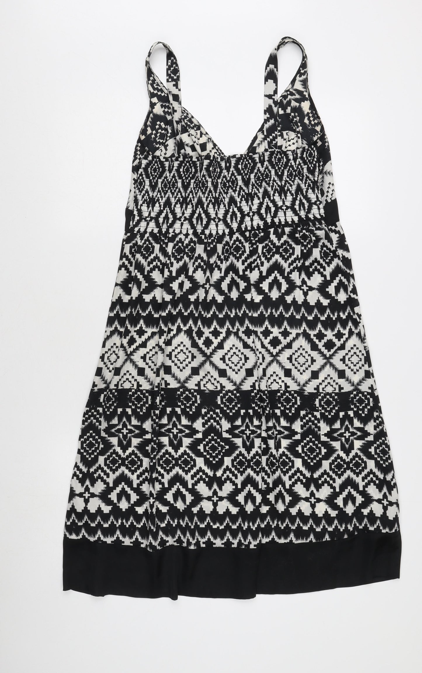 Marks and Spencer Women's Geometric Slip Dress Size 14