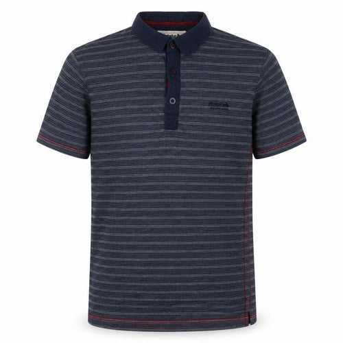 Regatta Men's Blue Striped Polo Shirt M