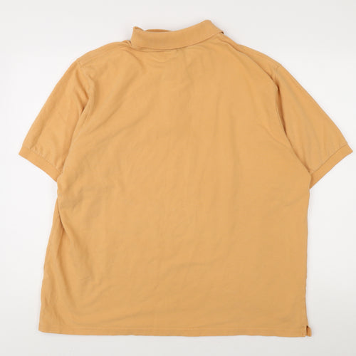 Marks and Spencer Men's Orange XL Polo Shirt