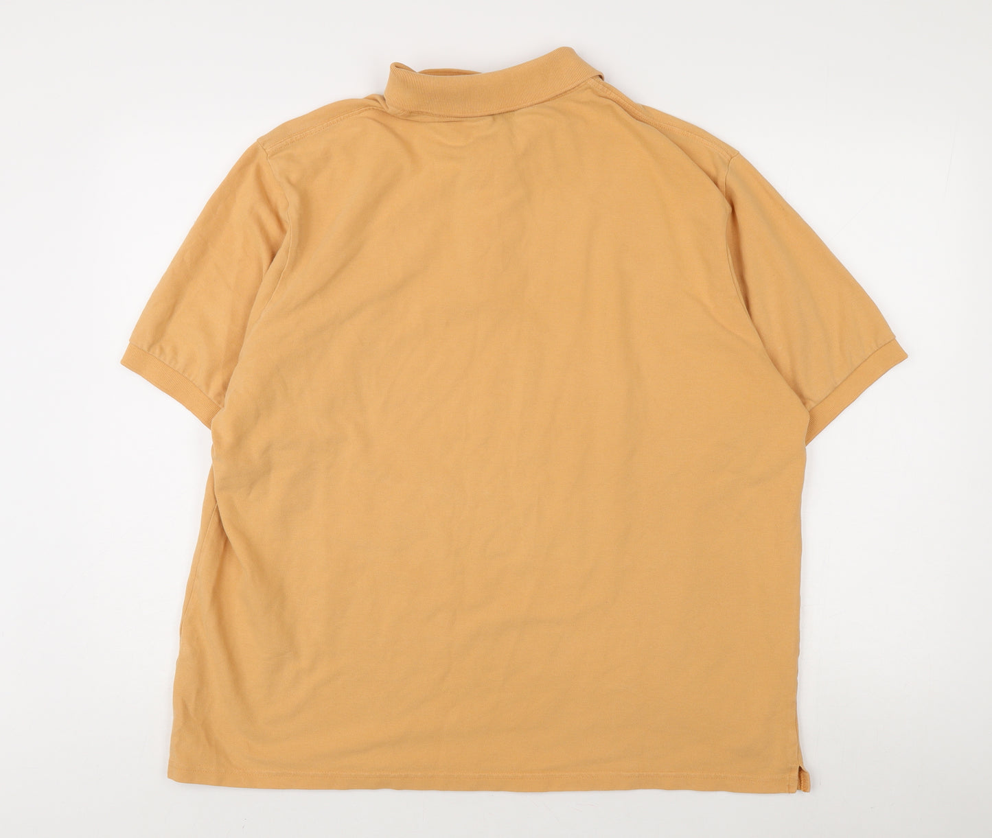 Marks and Spencer Men's Orange XL Polo Shirt