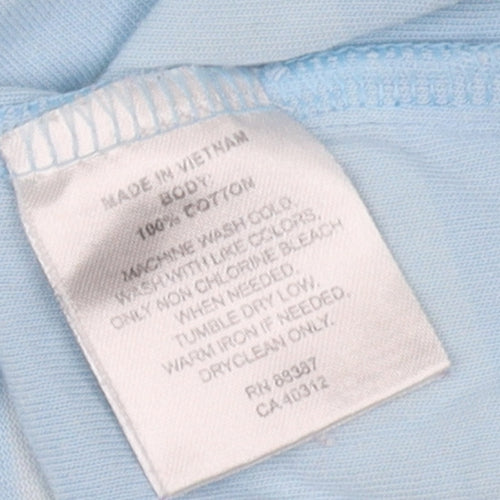 Ashworth Men's Blue Striped Polo, 3XL, Casual Style
