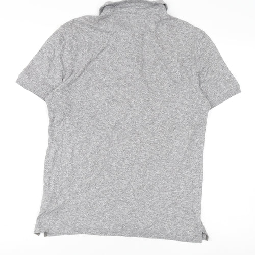 GAP Men's Grey Polo Shirt S Cotton Blend Casual