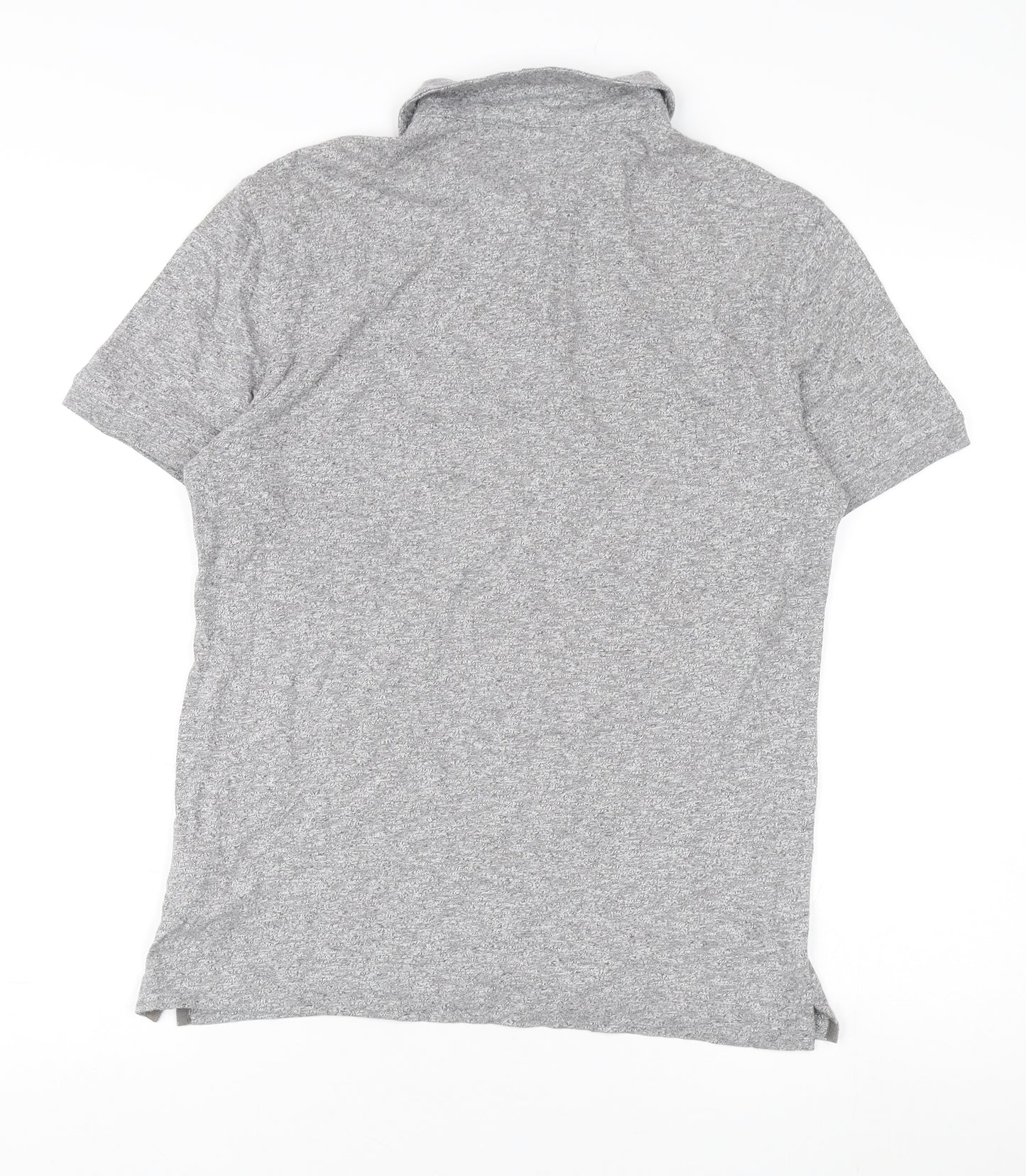 GAP Men's Grey Polo Shirt S Cotton Blend Casual