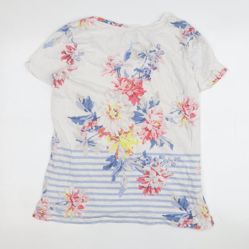 Joules Women's Multicoloured Floral T-Shirt Size 14