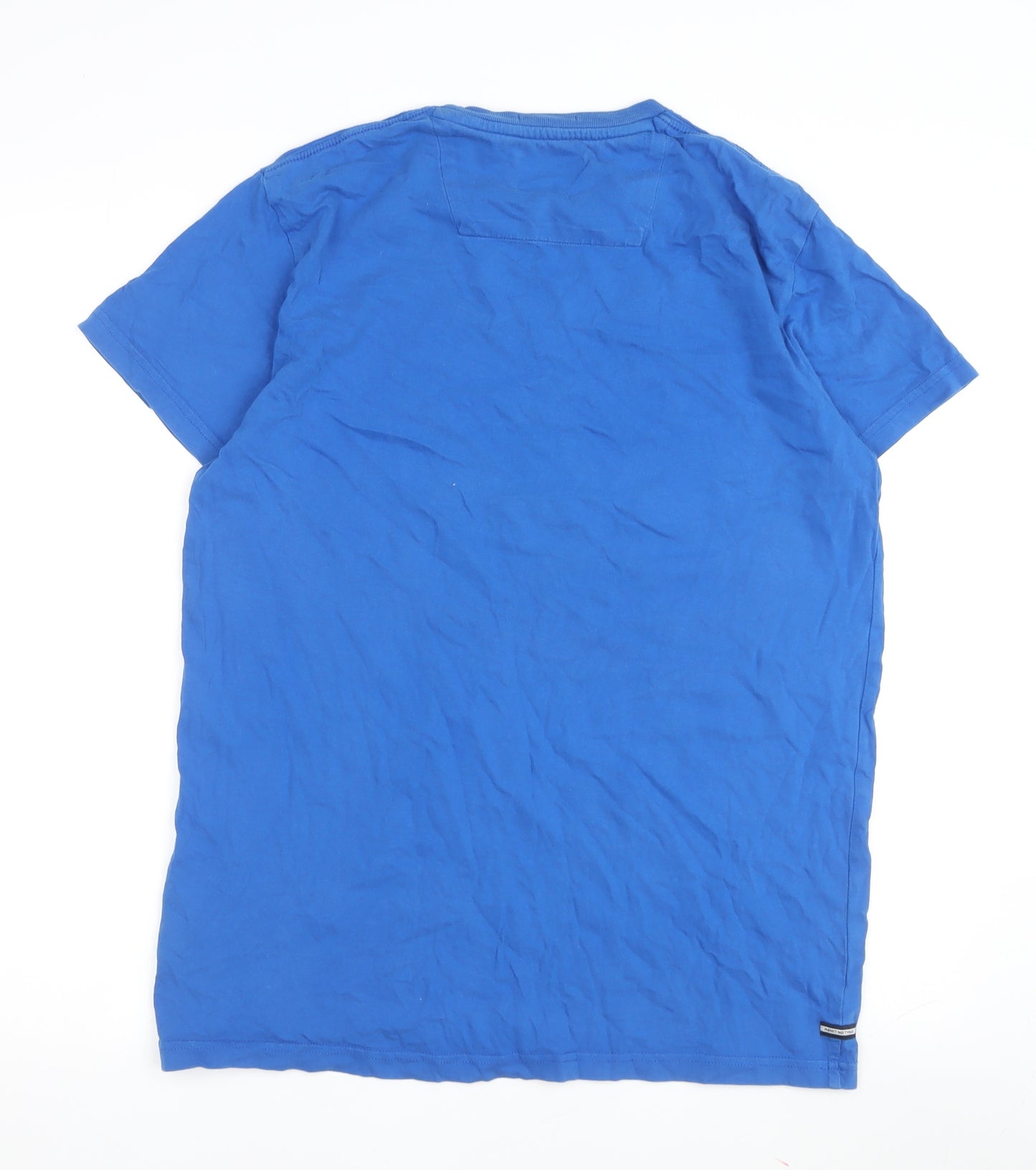 Weekend Offender Men's Blue Graphic T-Shirt Small