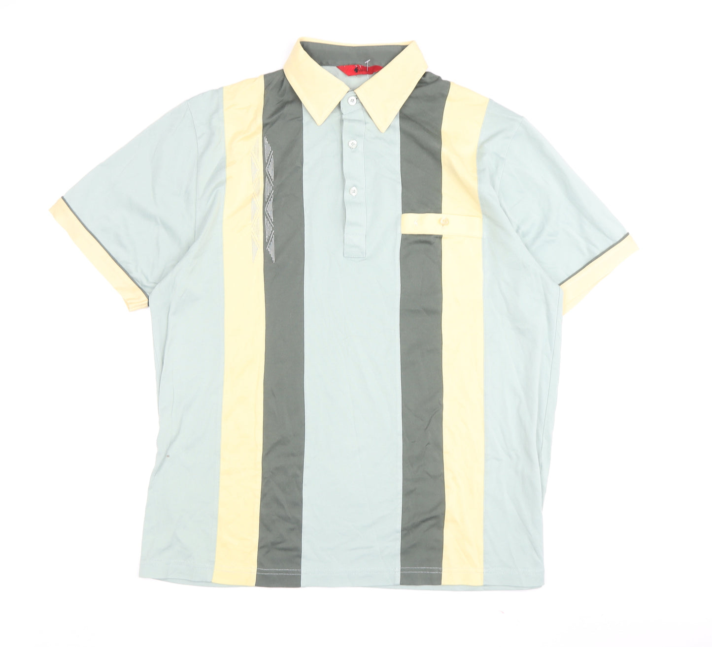 Gabicci Men's Multicoloured XL Polo Shirt