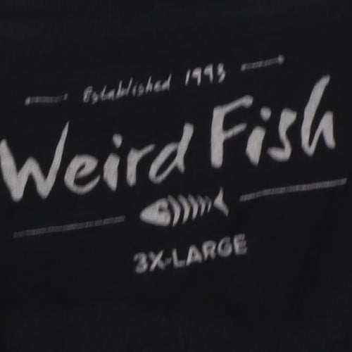 Weird Fish Men's 3XL Black Darth Vader T-Shirt