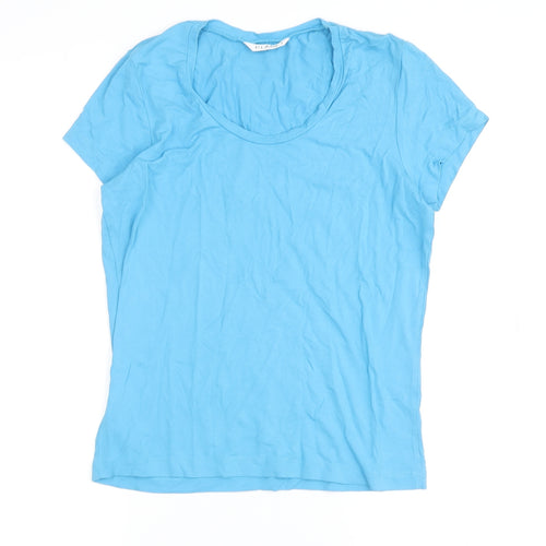 Planet Women's Blue Basic T-Shirt, Size 10