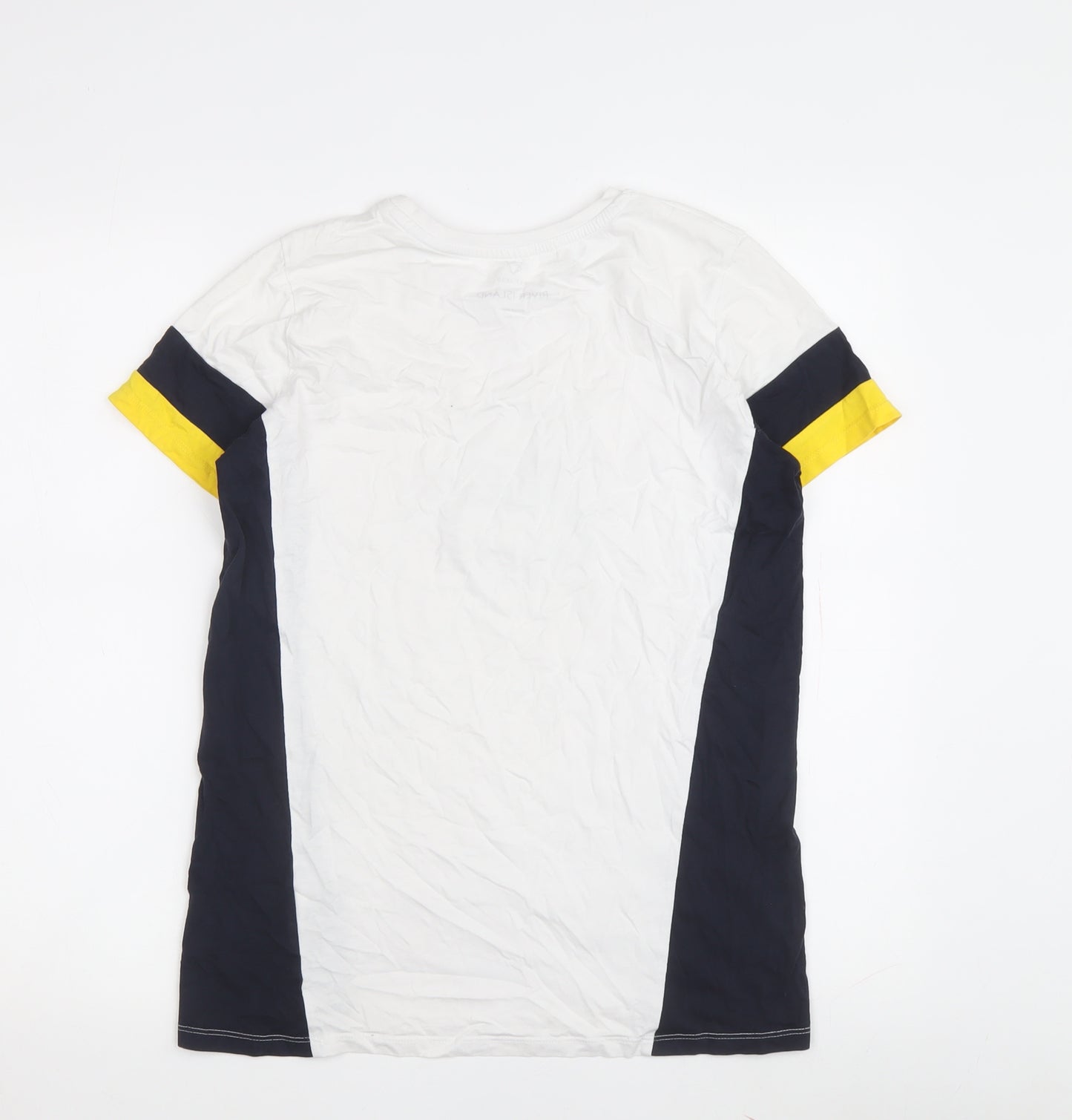 River Island Boys White Graphic Print T-Shirt 11-12 Years