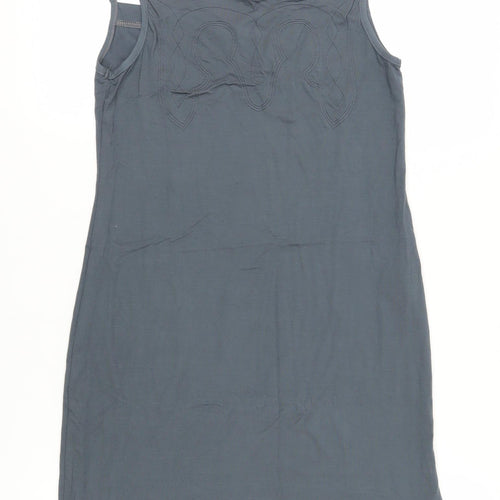 Diesel Womens Blue Slip Dress, Medium, Summer Casual Wear