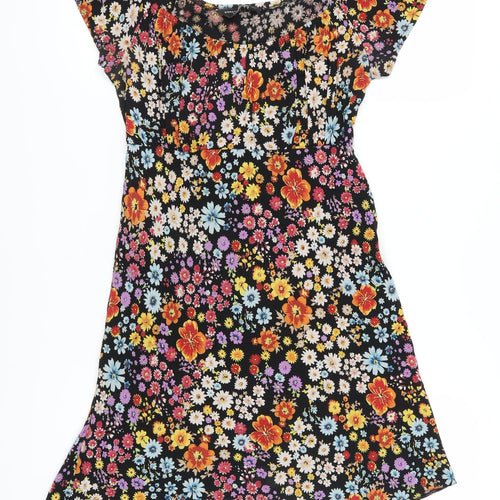 Dorothy Perkins Women's Floral A-Line Dress Size 14