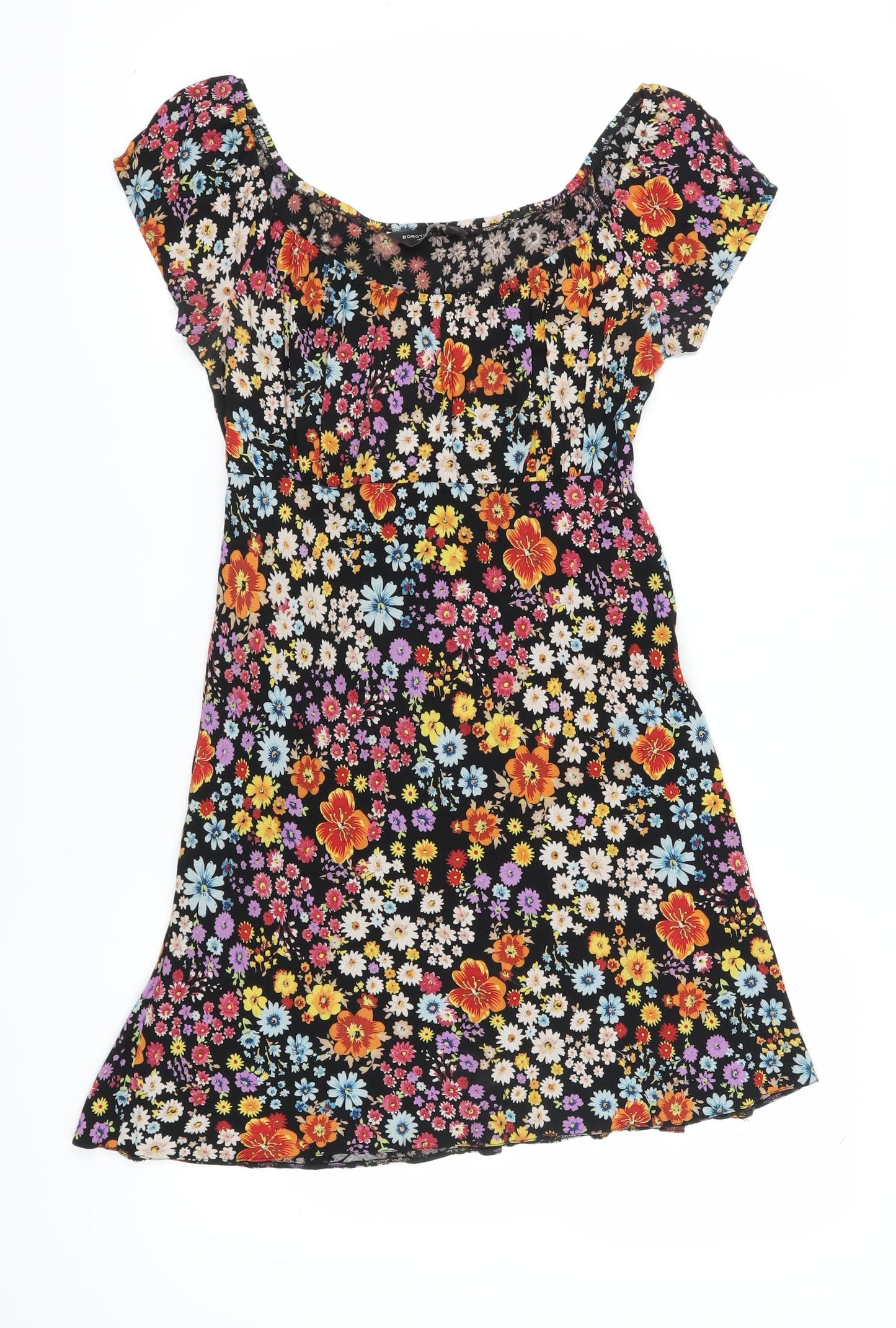 Dorothy Perkins Women's Floral A-Line Dress Size 14