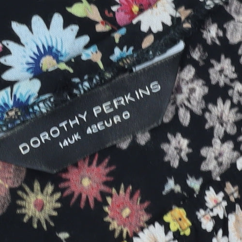 Dorothy Perkins Women's Floral A-Line Dress Size 14