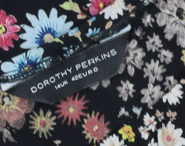 Dorothy Perkins Women's Floral A-Line Dress Size 14