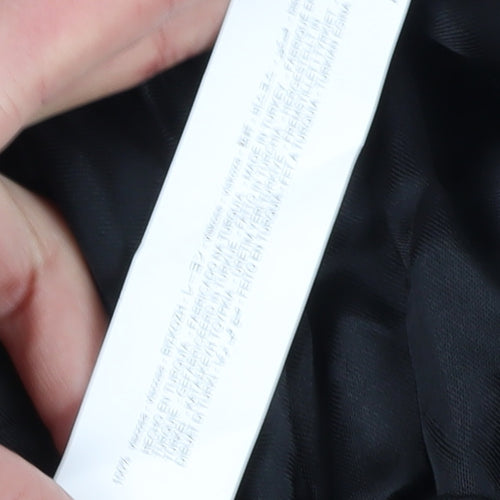 Zara Women's Black Slip Midi Dress, M, Party/Cocktail