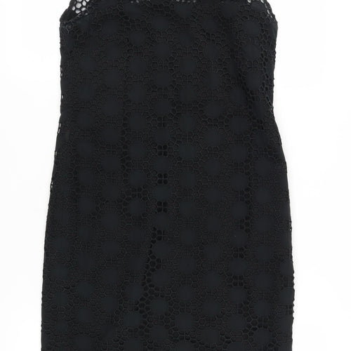 L.K. Bennett Women's Black Sleeveless Sheath Dress, Size 6