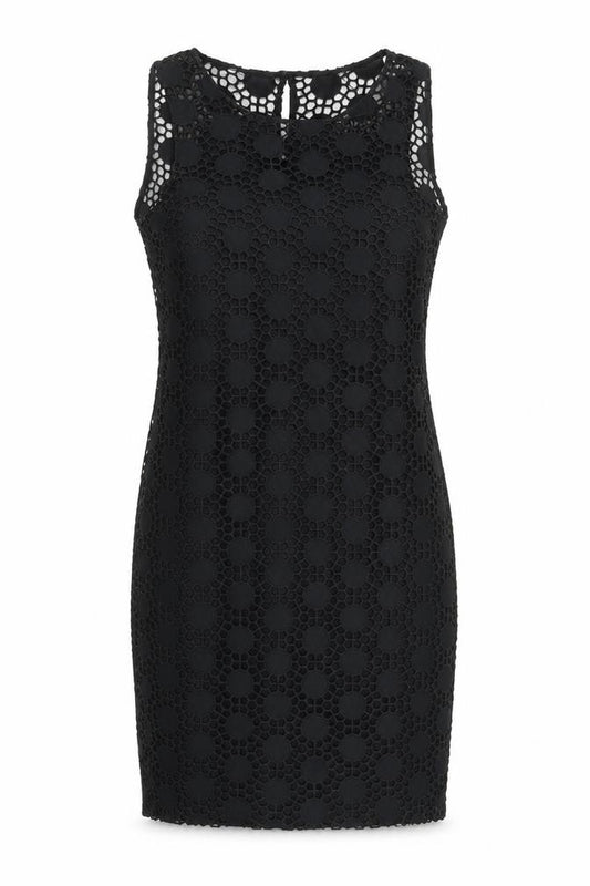 L.K. Bennett Women's Black Sleeveless Sheath Dress, Size 6