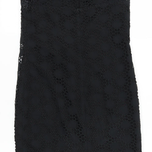 L.K. Bennett Women's Black Sleeveless Sheath Dress, Size 6
