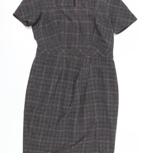 Marks and Spencer Women Grey Sheath Dress Size 12
