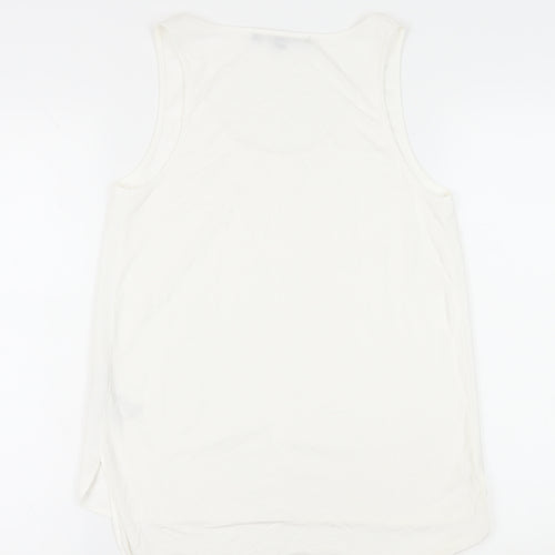 French Connection Women's White Tank Top M