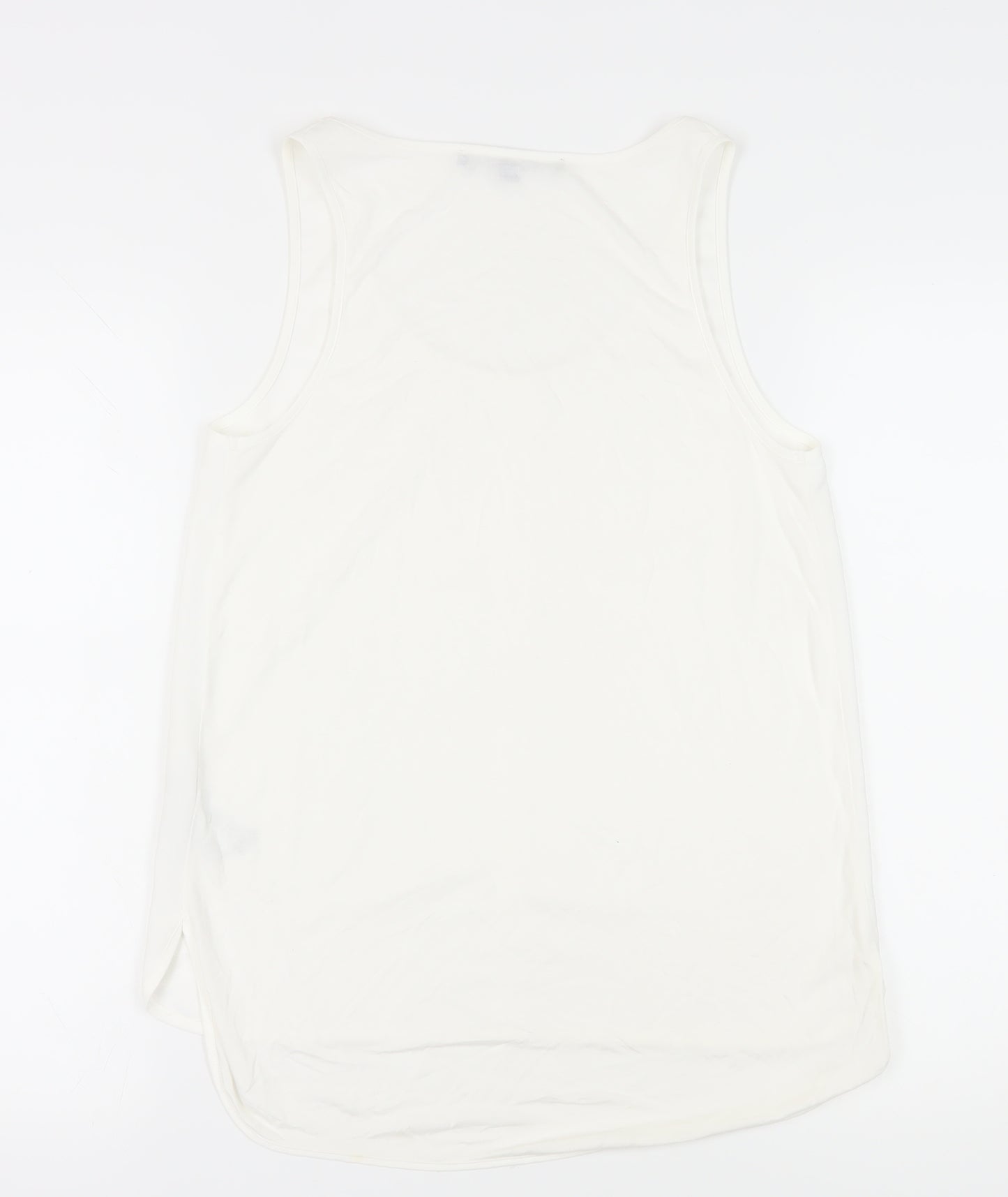 French Connection Women's White Tank Top M