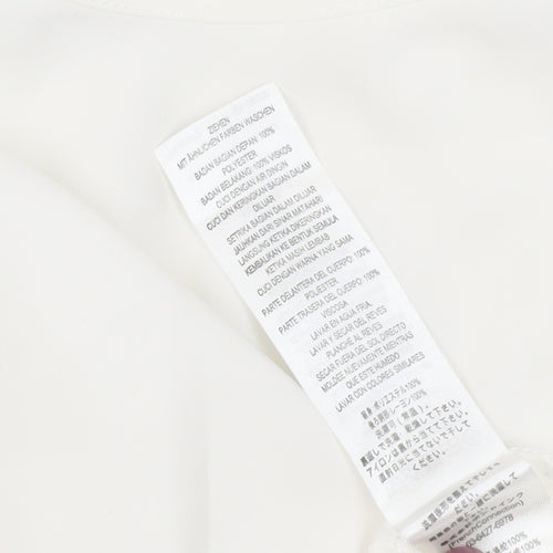 French Connection Women's White Tank Top M