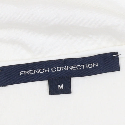 French Connection Women's White Tank Top M