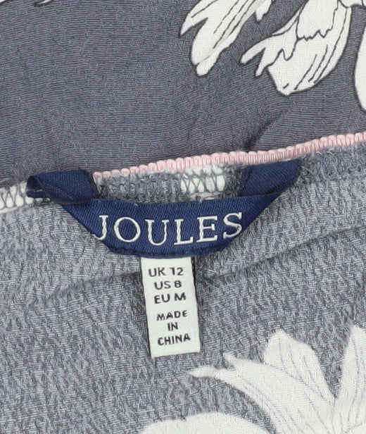 Joules Women Multicoloured Floral Dress Size 12