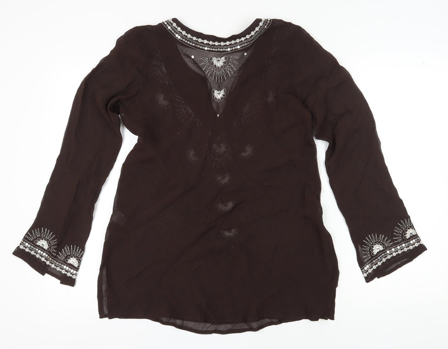 Marks and Spencer Brown Women's Cover Up Size 12