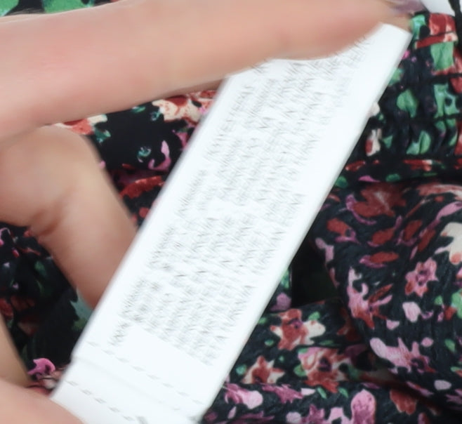 Zara Women's Multicoloured Floral Jumpsuit M