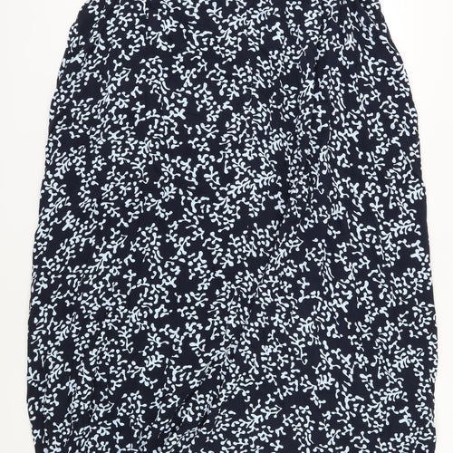 Marks and Spencer Women’s Black Floral Slip Dress Size 22