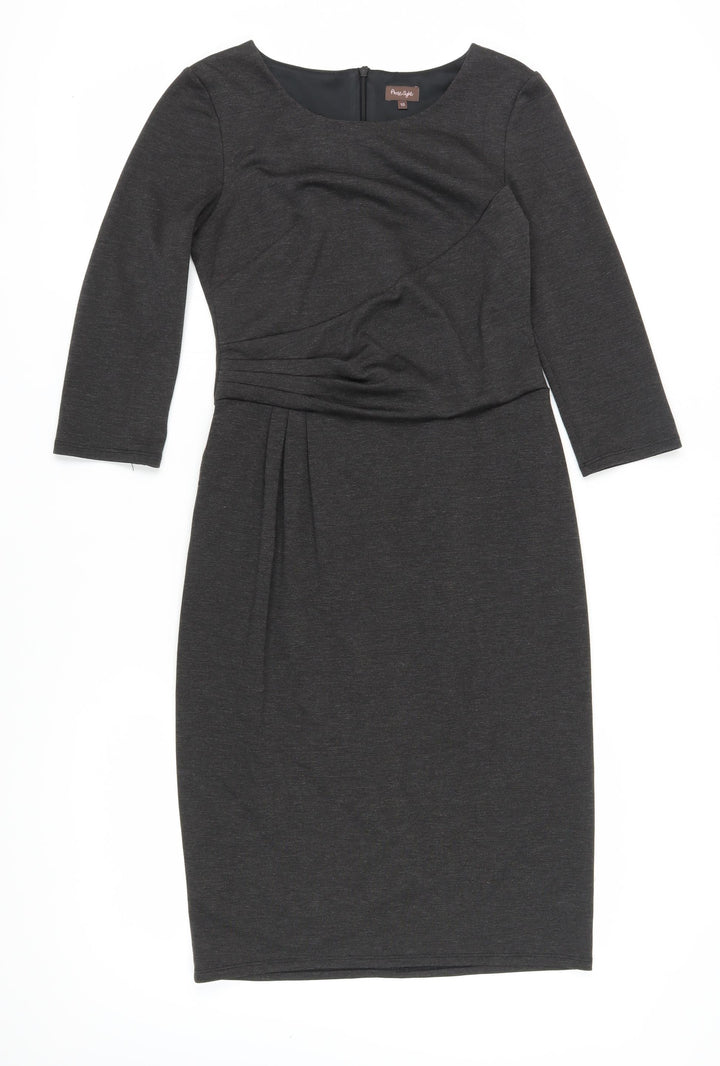 Phase Eight Women's Black Sheath Dress Size 10