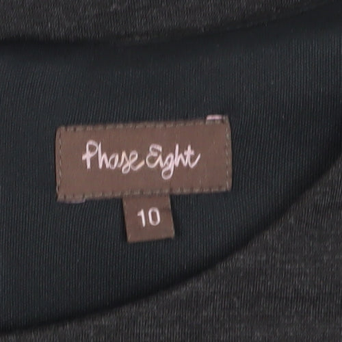 Phase Eight Women's Black Sheath Dress Size 10