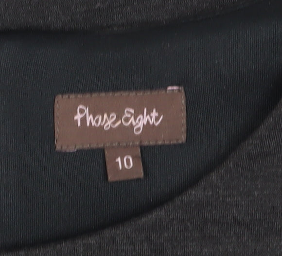 Phase Eight Women's Black Sheath Dress Size 10