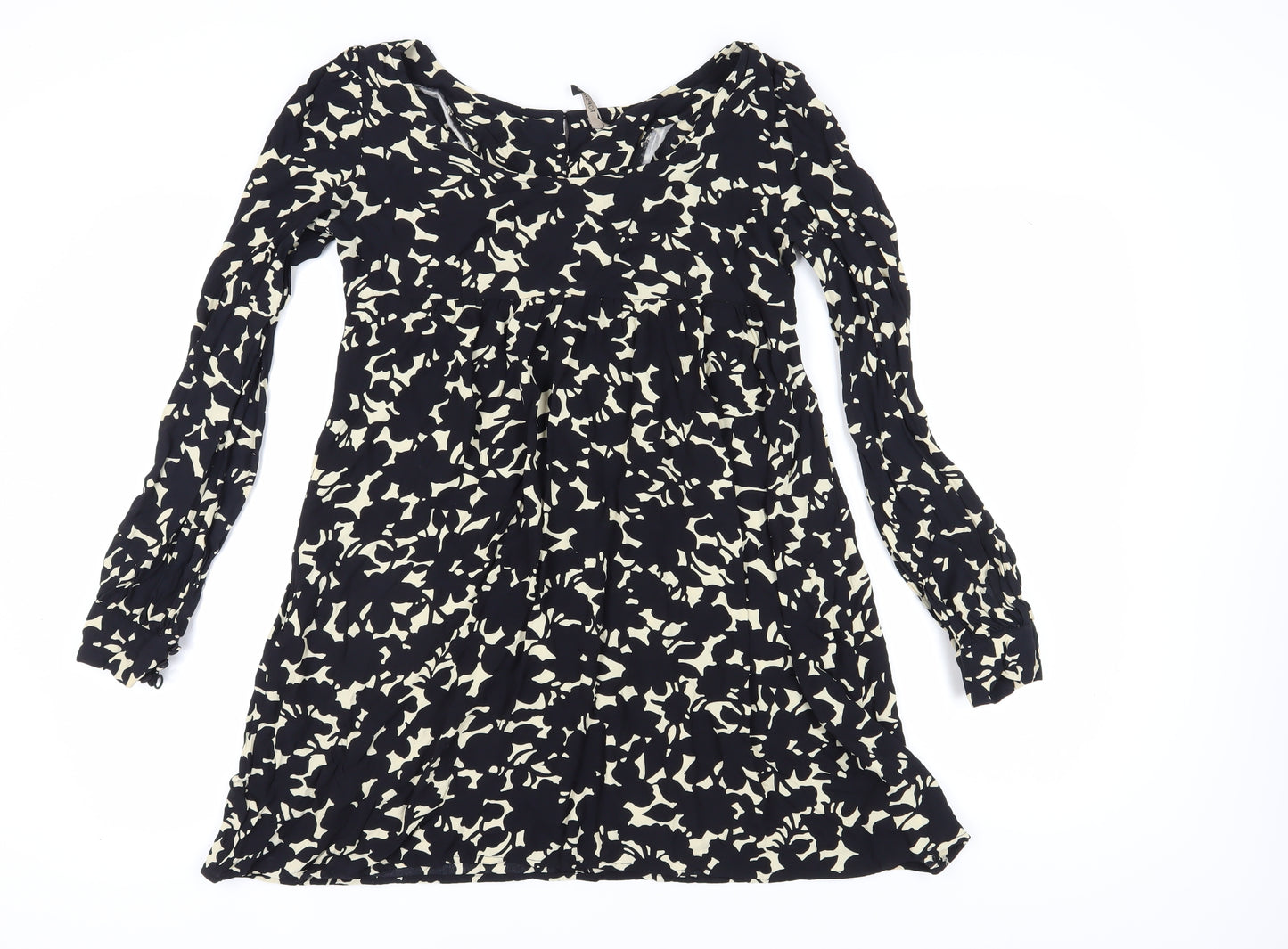 Topshop Women's Black Shift Dress Size 14