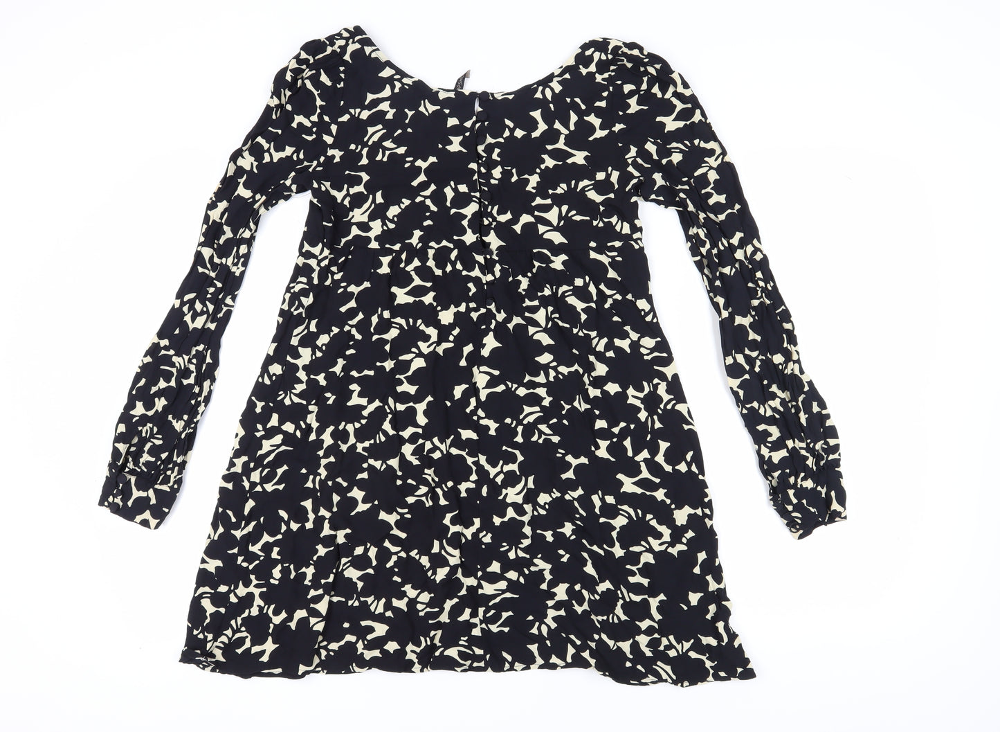 Topshop Women's Black Shift Dress Size 14