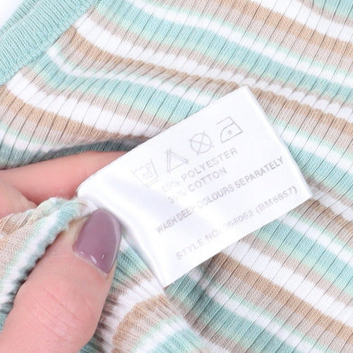 Bonmarché Women's Multicoloured XL Striped Tank