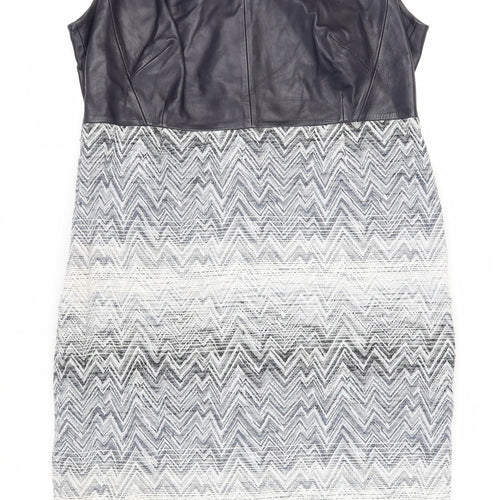 Marks and Spencer Women's Multicoloured Sheath Dress Size 16
