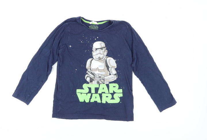 Marks & Spencer Boys Blue Star Wars T-Shirt 11-12 Years