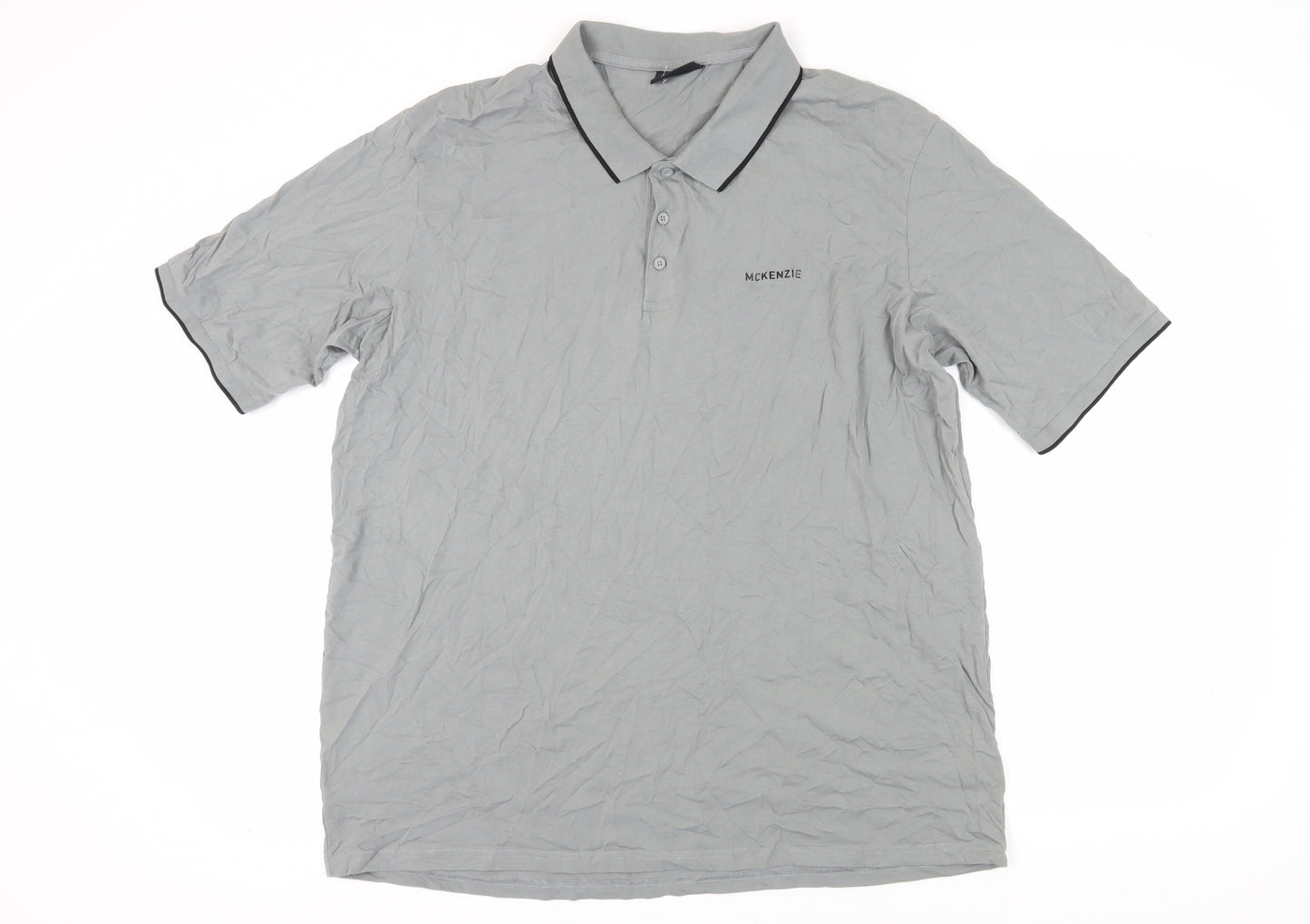 McKenzie Men’s Grey 4XL Polo Shirt