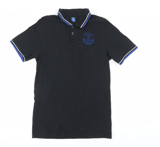 Men's Fanatics Black Polo Shirt, Size S