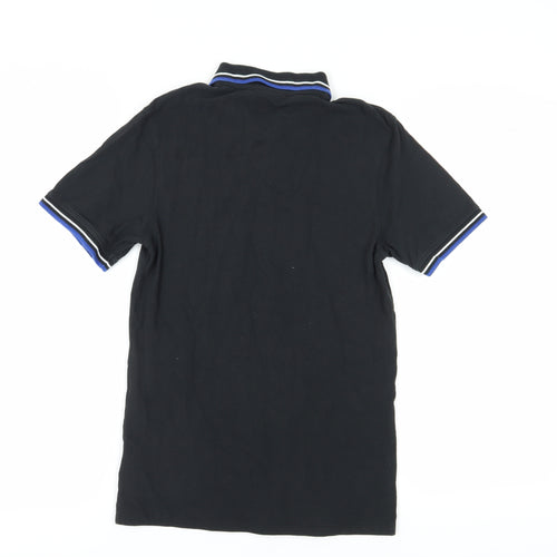 Men's Fanatics Black Polo Shirt, Size S