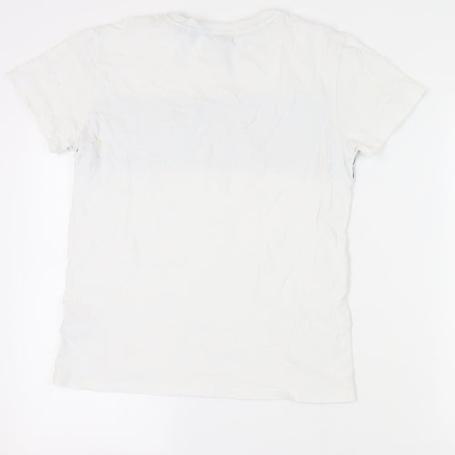Superdry Men's White Vintage T-Shirt Size S