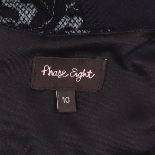 Phase Eight Women's Black Sheath Dress Size 10