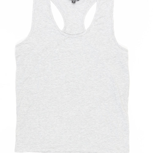 Golddigga Women's Grey Tank Top Size 18 Jersey Style