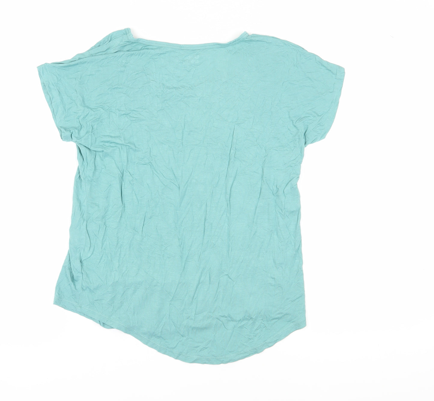 Lands' End Women's Green Petite T-Shirt, Size S