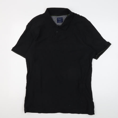 Steel & Jelly Men's Black XL Polo Shirt, Cotton