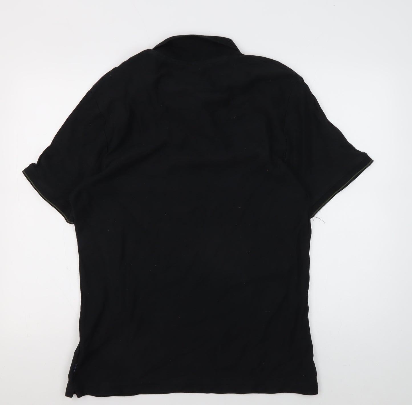 Steel & Jelly Men's Black XL Polo Shirt, Cotton